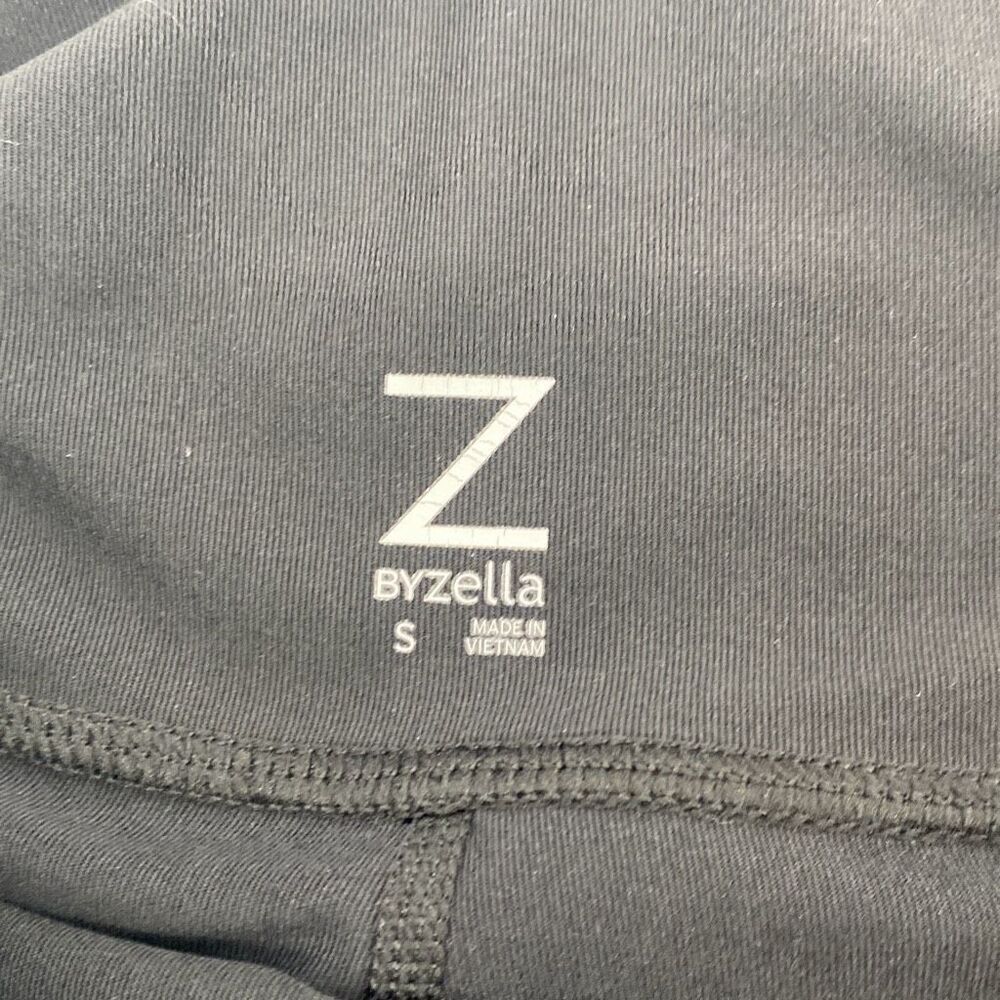 Zella High -Rise Mesh Crop Athletic Active Leggings Black‎ Small - Picture 8 of 9